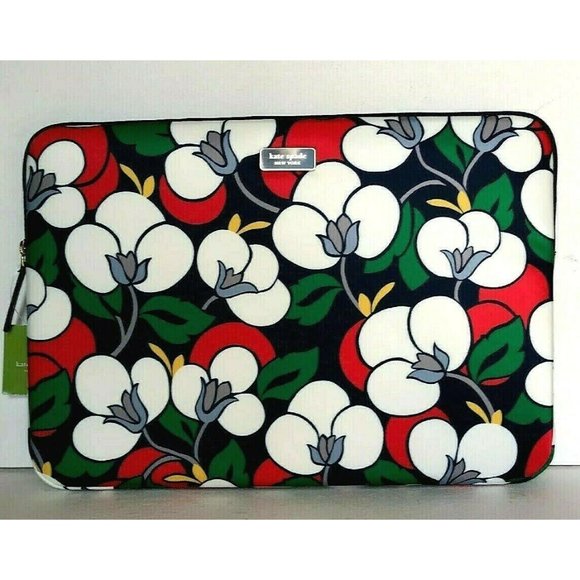 New Kate Spade Dawn Breezy Floral Laptop case to 16" Blazer Blue multi - Picture 4 of 5